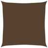 vidaXL Zonnezeil 160 g/m&sup2; 5x5 m HDPE bruin