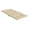 vidaXL Tuinstoelkussens lage rug 4 st 100x50x3 cm oxford stof beige