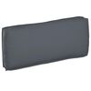 vidaXL Kussen Oxford Stof Antraciet 120 x 50 x 12 cm