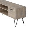Homemania Tv-meubel Almira 120x35x50 cm houtkleurig en zwart