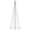 vidaXL Kerstboom met grondpin 732 LED's warmwit 500 cm