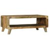 vidaXL Salontafel Bruin 90 x 50 x 35 cm Massief Mango Hout