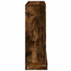 vidaXL Haardombouw 100x30x87,5 cm bewerkt hout gerookt eikenkleurig