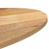 vidaXL Tafelblad ovaal 120x50x3,8 cm massief mangohout