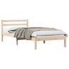 vidaXL Bedframe Bruin 225,5 x 95,5 x 69,5 cm Massief Vurenhout