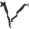 vidaXL Monitorbeugels 27 inch scherm gasveer 20 kg