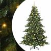 vidaXL Kunstmatige Inklapbare Kerstboom Groen 210 cm PVC en staal
