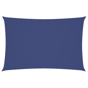 vidaXL Zonnescherm rechthoekig 2x4 m oxford stof blauw