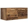 vidaXL Wandkast Muurmontage Oud hout 80 x 36,5 x 35 cm Bewerkt hout