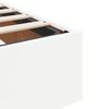 vidaXL Bedframe zonder matras 180x200 cm kunstleer wit
