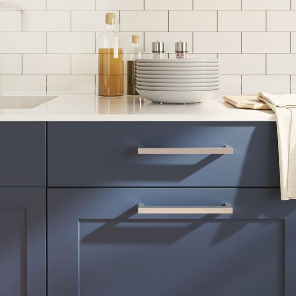 vidaXL Handvatten 20 st 192 mm roestvrij staal zilverkleurig