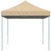 vidaXL Partytent Beige 279 x 410 x 315 cm Oxford Stof