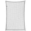 vidaXL Aanhangwagennet elastisch touw 2,2x1,5 m polypropeen zwart
