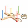 vidaXL Ringwerpspelset Veelkleurig 41 x 41 x 16 cm Massief grenenhout