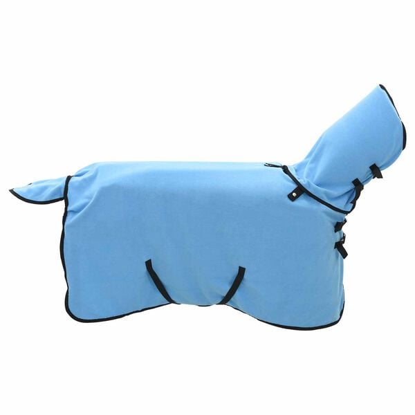 vidaXL Paardendeken Volledige Aqua 75 cm Polyester