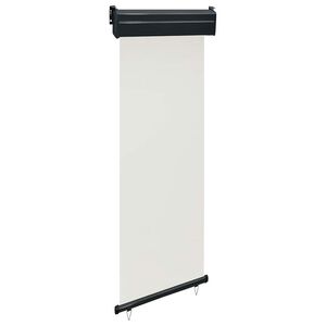 vidaXL Balkonscherm 65x250 cm cr&egrave;mekleurig
