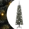 vidaXL Kunstkerstboom met 150 LED Groen 150 cm PVC en Plastic en Staal