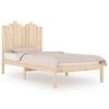 vidaXL Bedframe massief grenenhout 90x190 cm