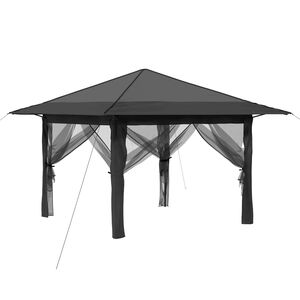vidaXL Gazebo met 4 Zijwanden 3,3 x 3,3 m