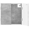 vidaXL Dartbord Kabinet ARNHEM Betongrijs 52,5 x 10,5 x 53,5 cm