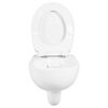 CORNAT Toiletbril met soft-close PREMIUM duroplast wit