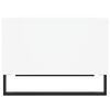 vidaXL Salontafel 60x50x36,5 cm bewerkt hout wit