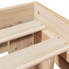 vidaXL Bedframe zonder matras massief grenenhout 140x190 cm