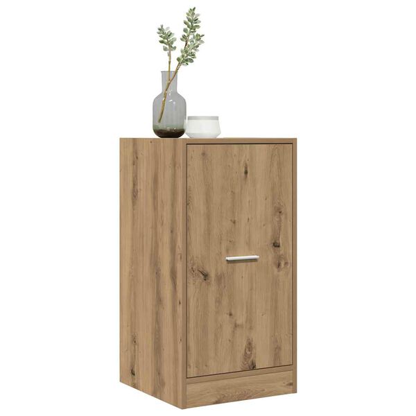 vidaXL Apothekerskast 40x41x77,5 cm bewerkt hout artisanaal eikenkleur