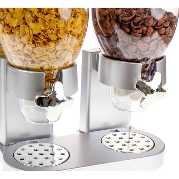United Entertainment Cornflakesdispenser zilverkleurig