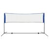 vidaXL Badminton net met shuttles 300x155 cm