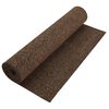 vidaXL Kurk rol Bruin 1000 x 100 cm Kurk en Rubber