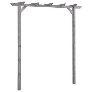 vidaXL Pergola 200x40x205 cm ge&iuml;mpregneerd grenenhout grijs