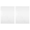 vidaXL Spiegelfolies 2 stuks zelfklevend 90x100 cm PET
