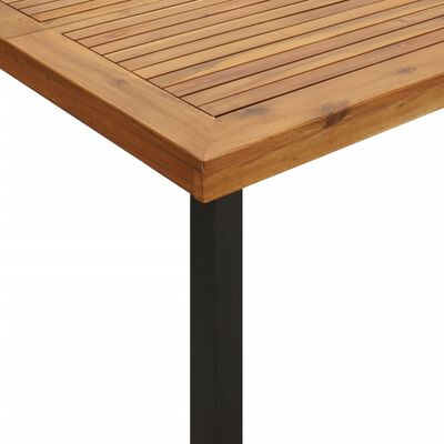 vidaXL Tuintafel 200x100x75 cm massief acaciahout