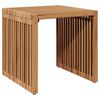 vidaXL Tuin Bijzettafel Bruin 45 x 45,5 x 45,5 cm Massief Teakhout