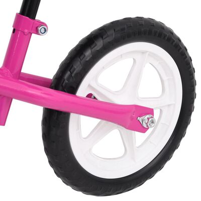 vidaXL Loopfiets met 11 inch wielen roze