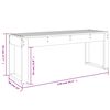 vidaXL Tuinbank 110x38x45 cm massief douglashout