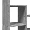 vidaXL Boekenkast 72x20x120,5 cm bewerkt hout grijs sonoma eikenkleurig