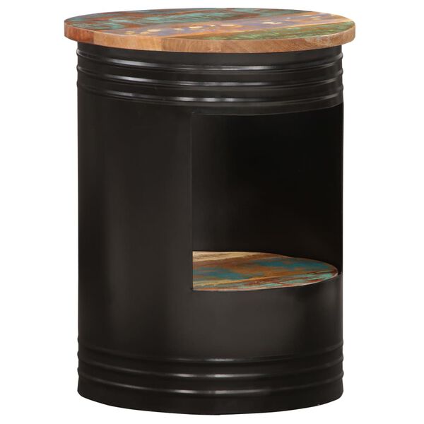 vidaXL Salontafel 43x55 cm massief gerecycled hout