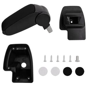vidaXL Autoarmsteun 15x35x(33-49,5) cm ABS zwart