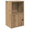 vidaXL Boekenkast 31x24x52 cm bewerkt hout artisanaal eikenkleurig