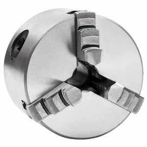 vidaXL Klauwplaat met 3 bekken zelfcentrerend 80 mm staal K11 80
