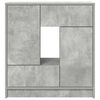 vidaXL Dressoir met lades en deuren 70,5x34x74,5 cm betongrijs