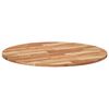 vidaXL Tafelblad rond Ø 90x2 cm massief acaciahout