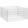 vidaXL Vierkante Composter 100 x 100 x 50 cm IJzer