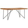 vidaXL Eettafel 180x90x76 cm massief acaciahout