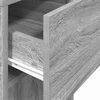 vidaXL Computertorenstandaard met lade 30x44x74 cm grijs sonoma eiken