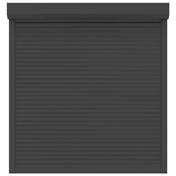 vidaXL Rolluik 140x150 cm aluminium antracietkleurig