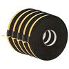 vidaXL Zelfklevende schuimtape 5 pcs Zwart 15mm x 10m CR Schuim