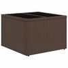 vidaXL 8-delige Loungeset met kussens poly rattan bruin